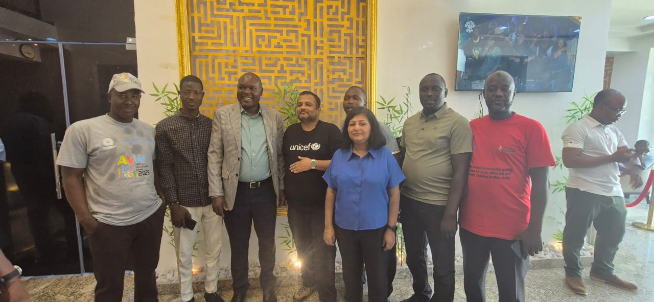 WASH partners after a training and education session